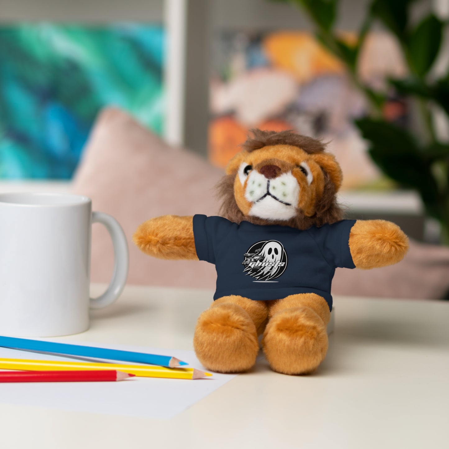 Stuffed Animals with Tee Logo