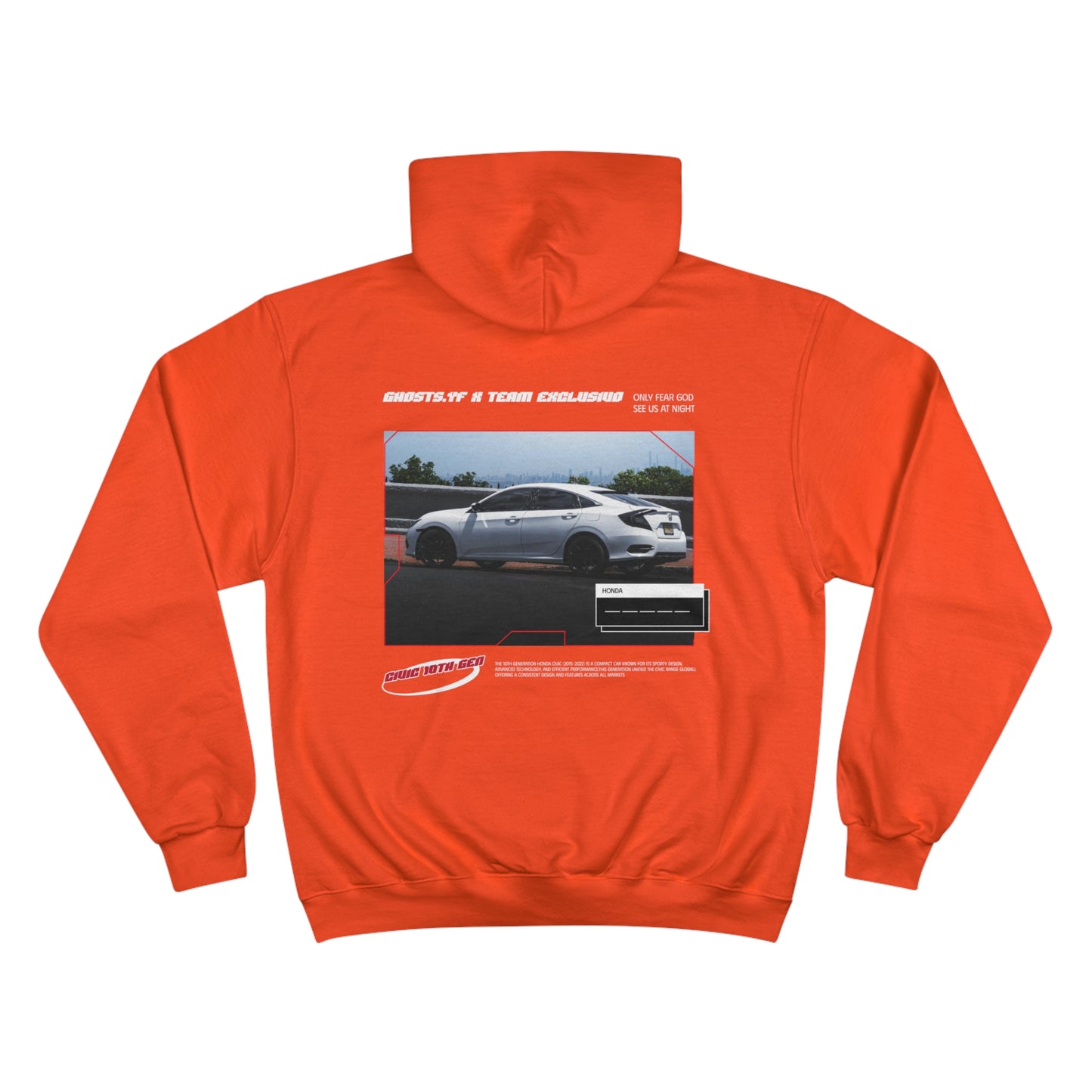 10Th Gen Civic Champion Hoodie