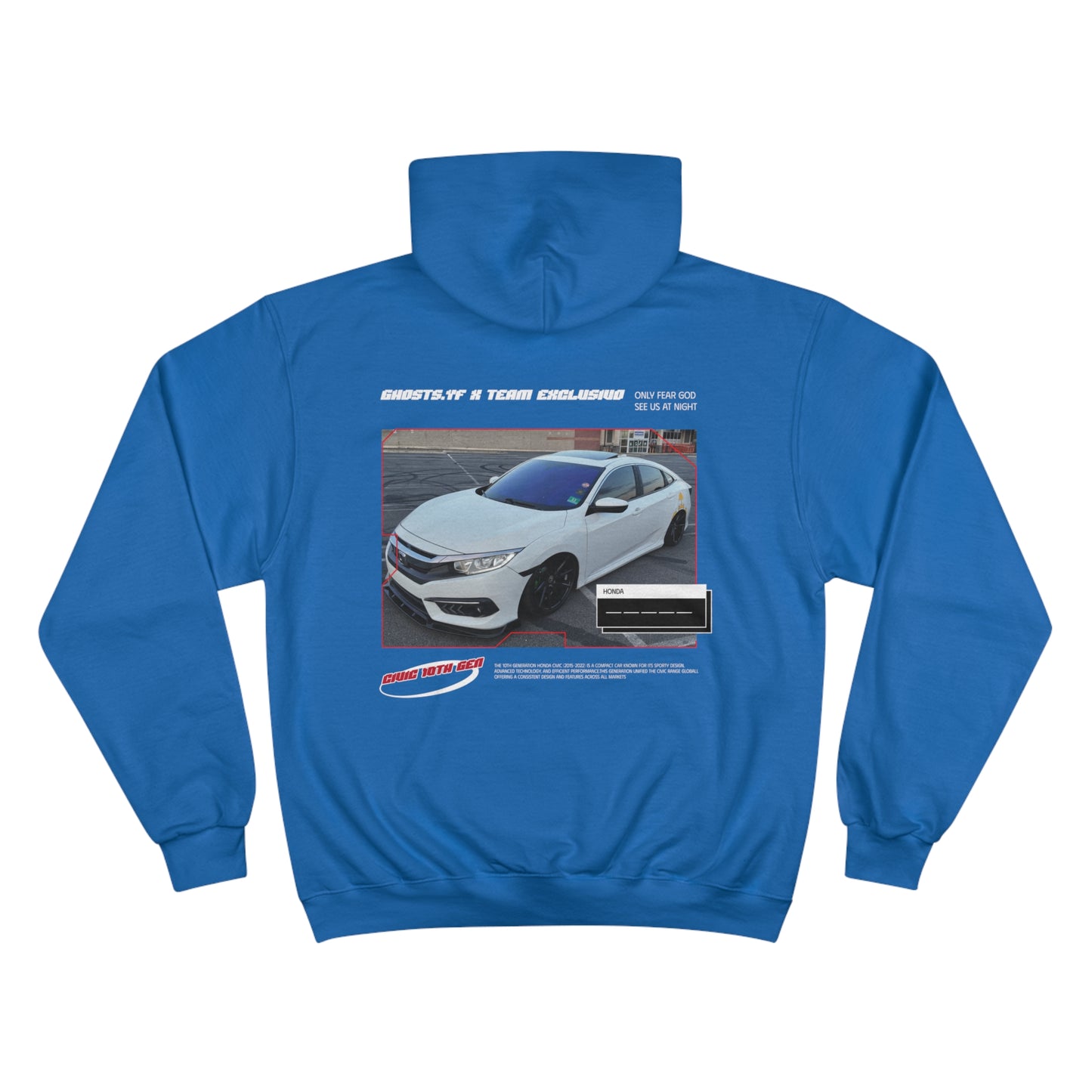 10Th Gen Civic Champion Hoodie