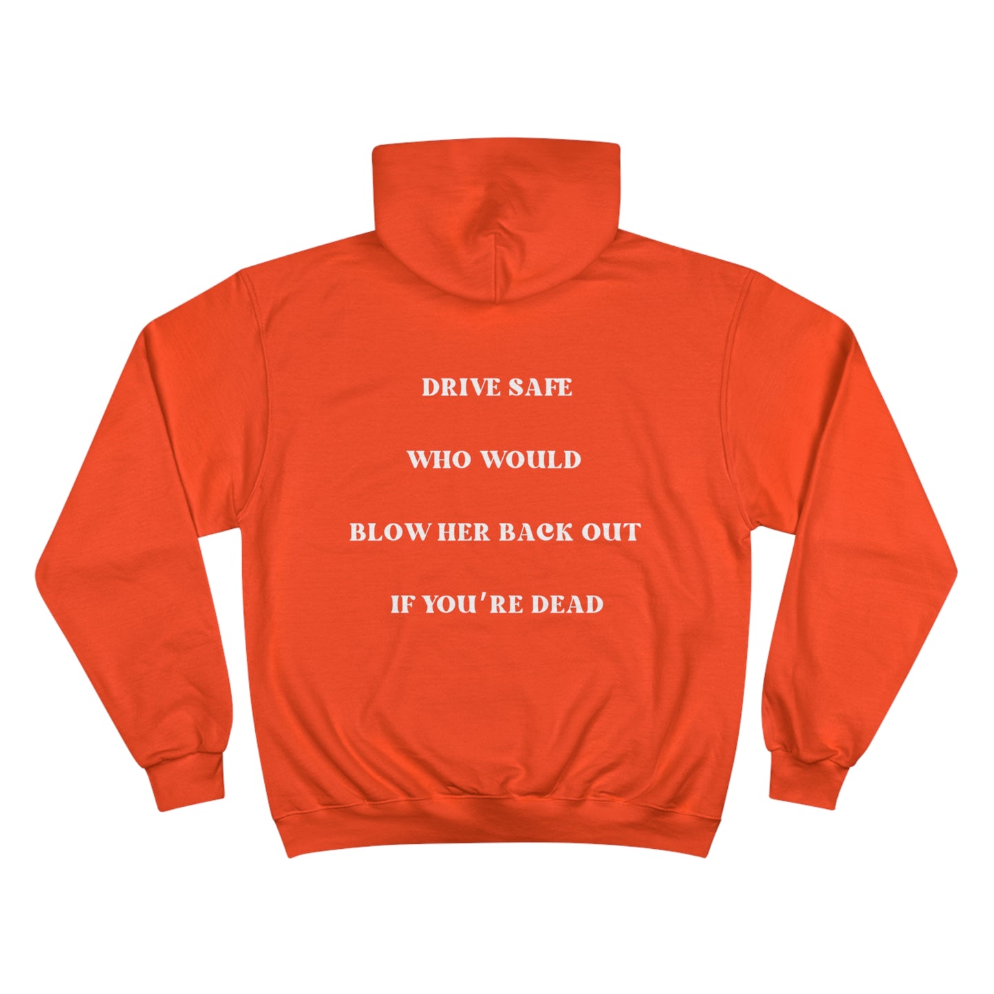 DRIVE SAFE Champion Hoodie