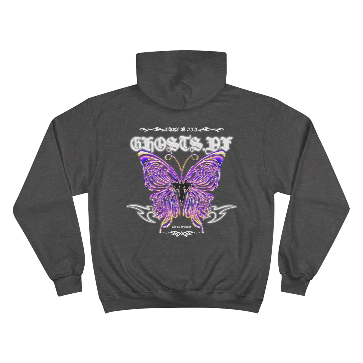 Back design Champion Hoodie