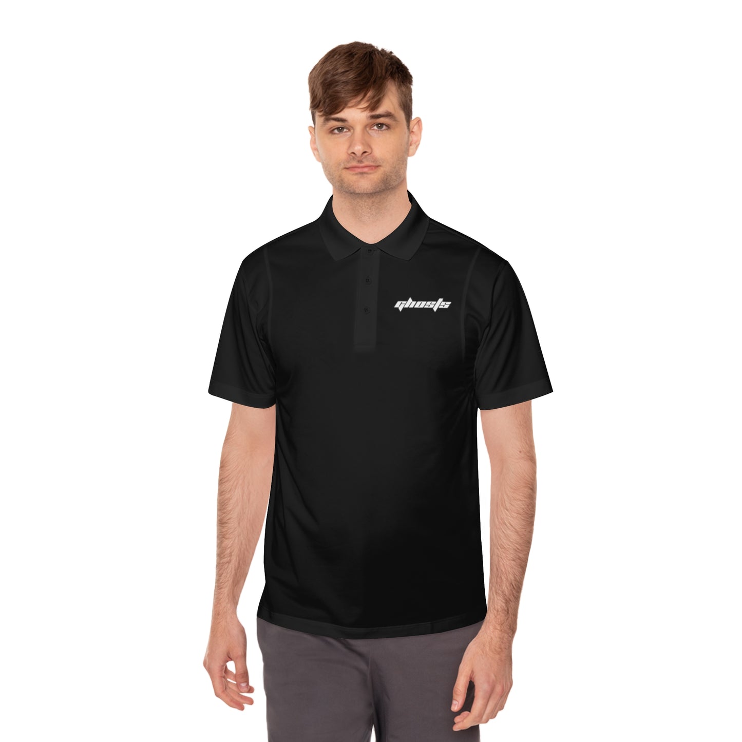 Men's Sport Polo Shirt logo