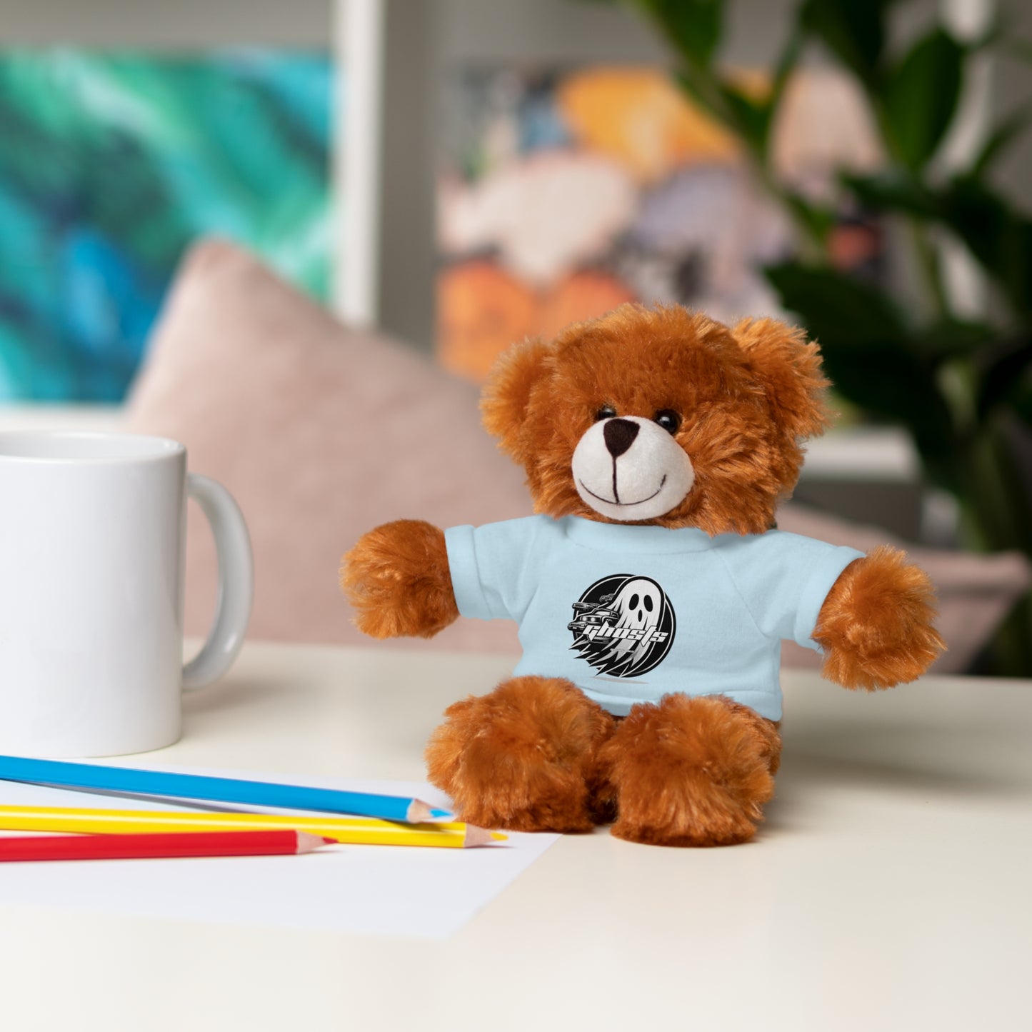 Stuffed Animals with Tee Logo