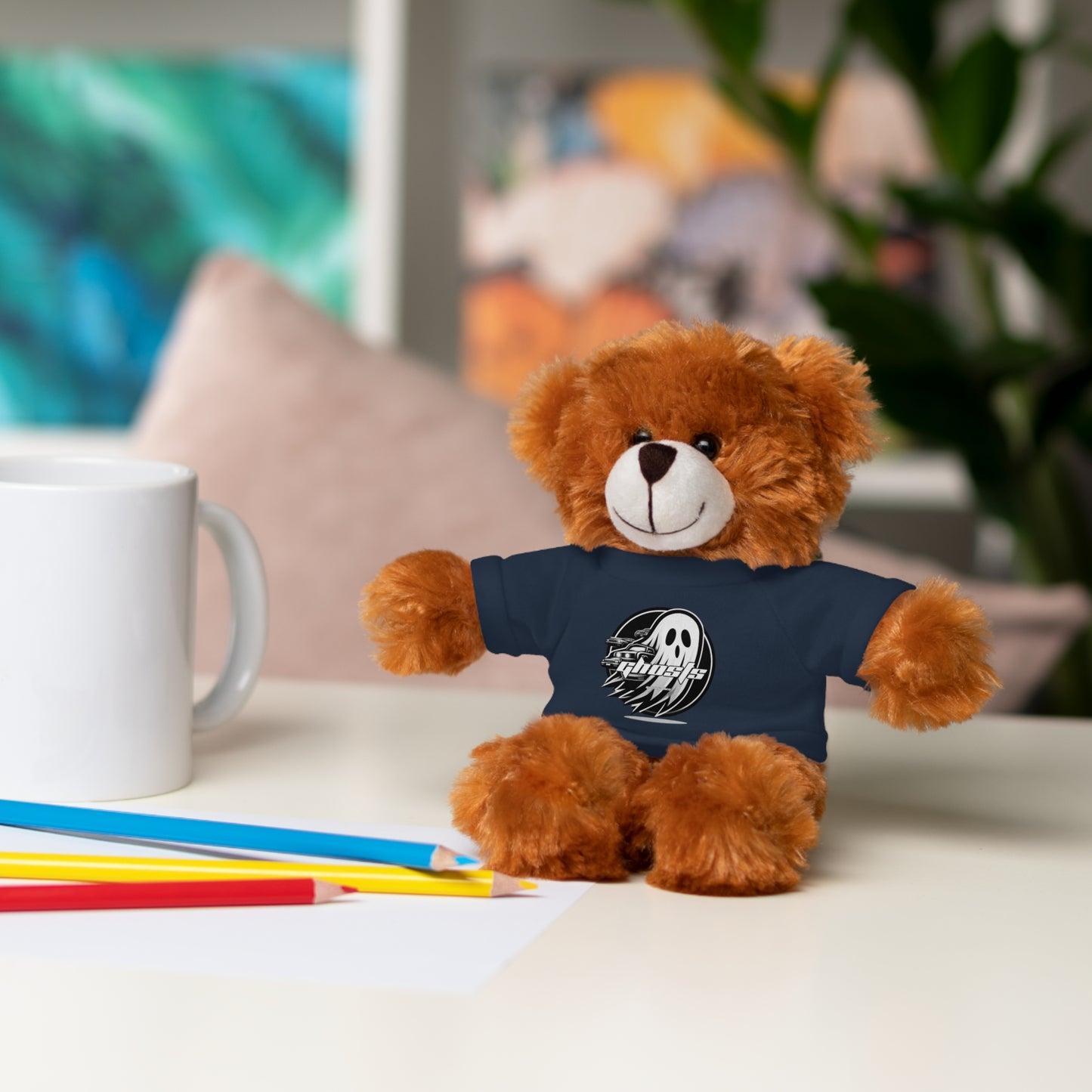 Stuffed Animals with Tee Logo