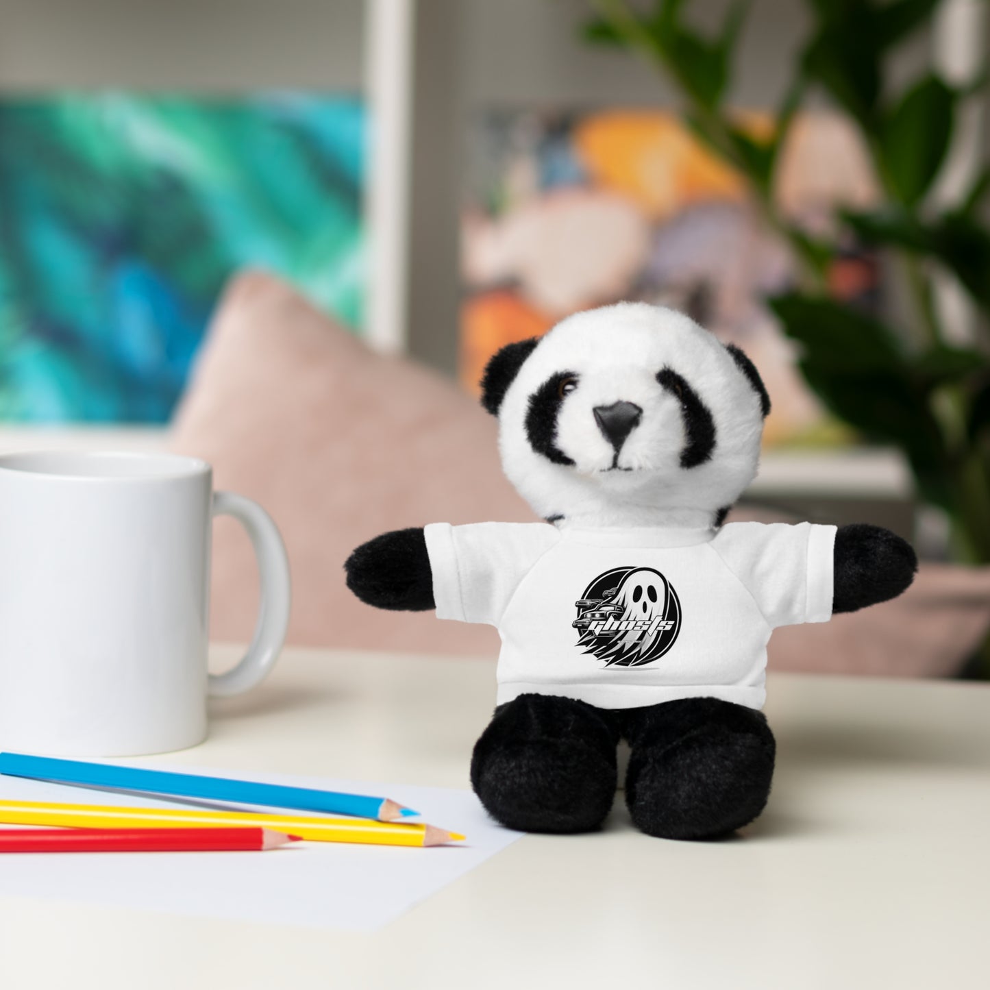 Stuffed Animals with Tee Logo