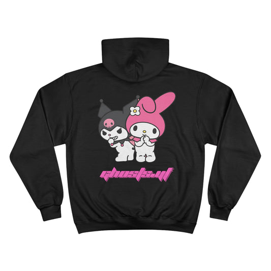 Kuromi & My Melody Champion Hoodie