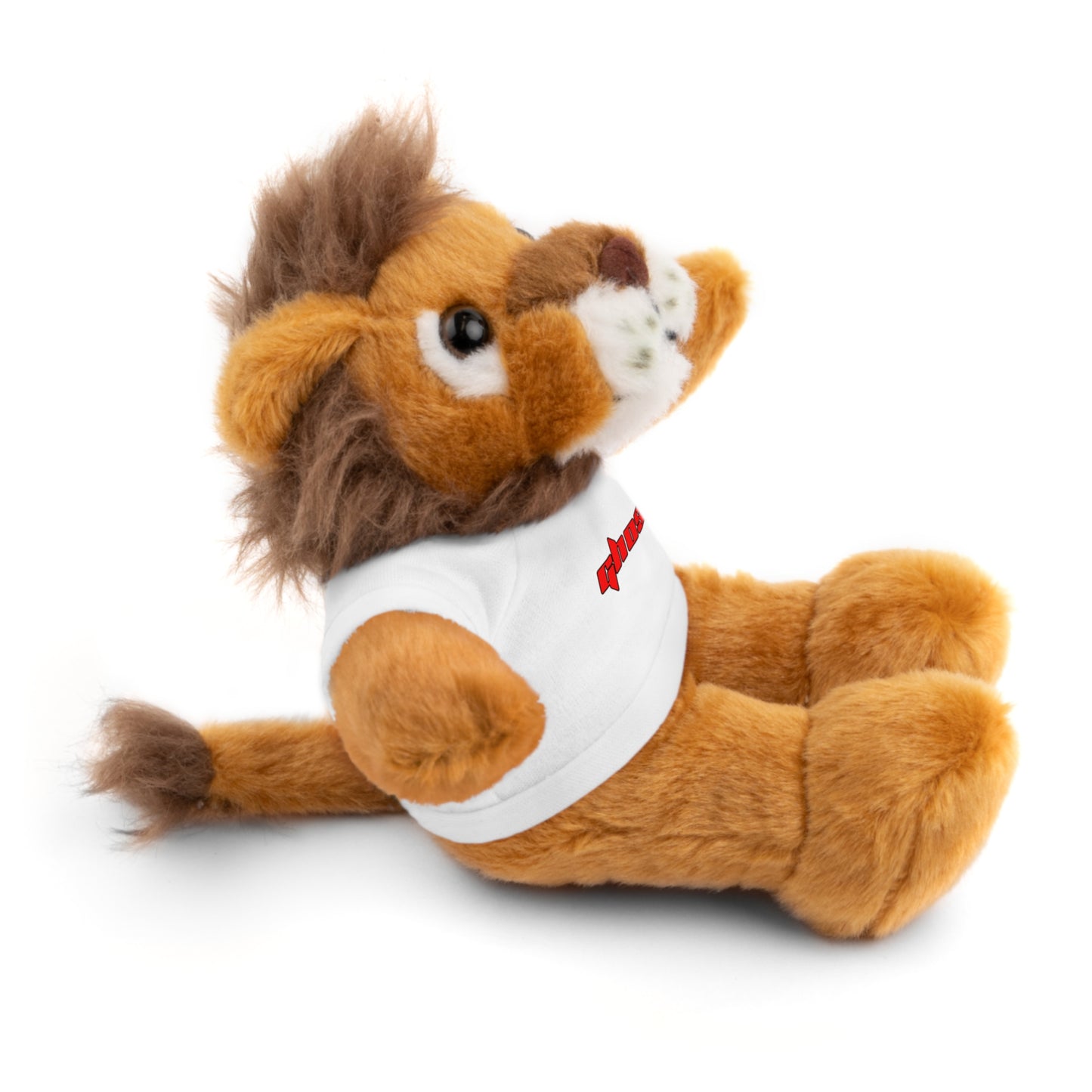 Stuffed Animals with Tee Red Letters