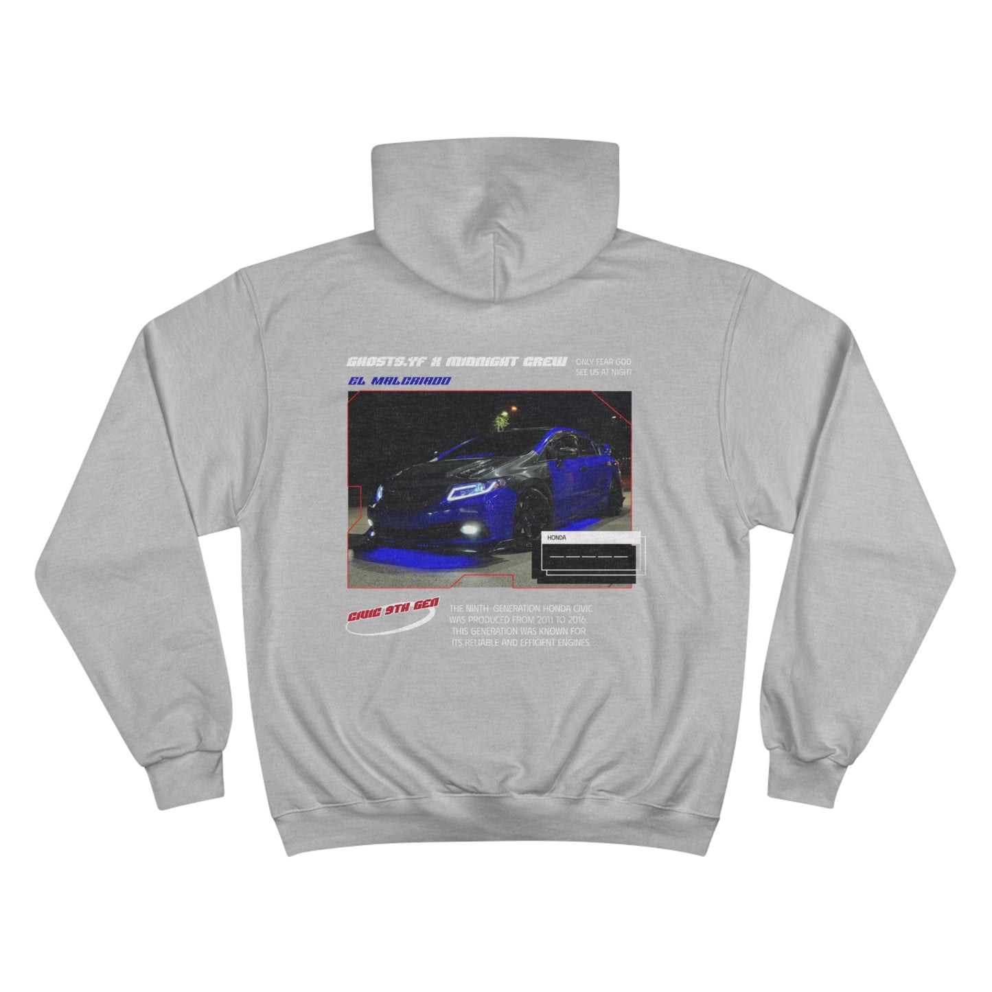 9th Gen civic Champion Hoodie