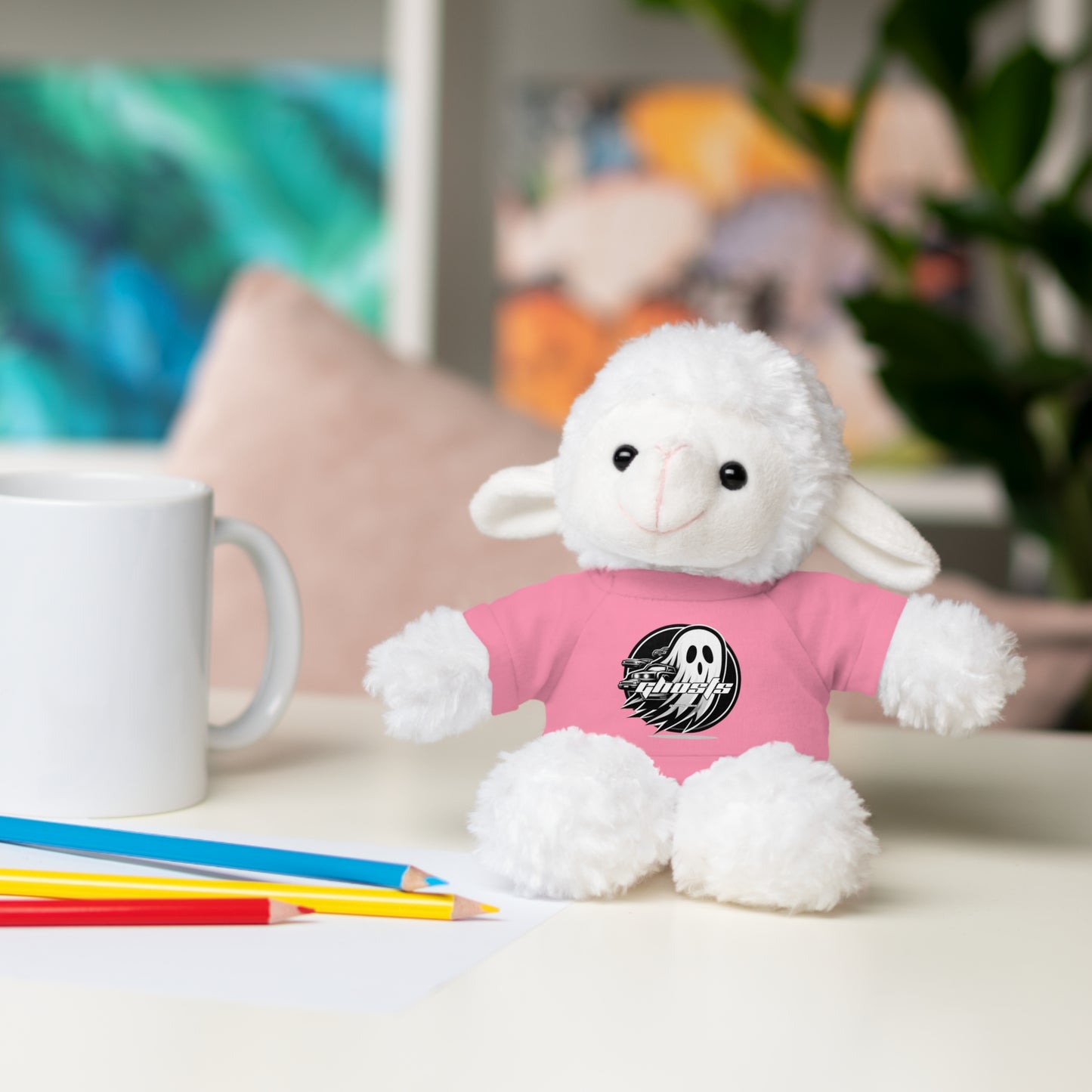 Stuffed Animals with Tee Logo