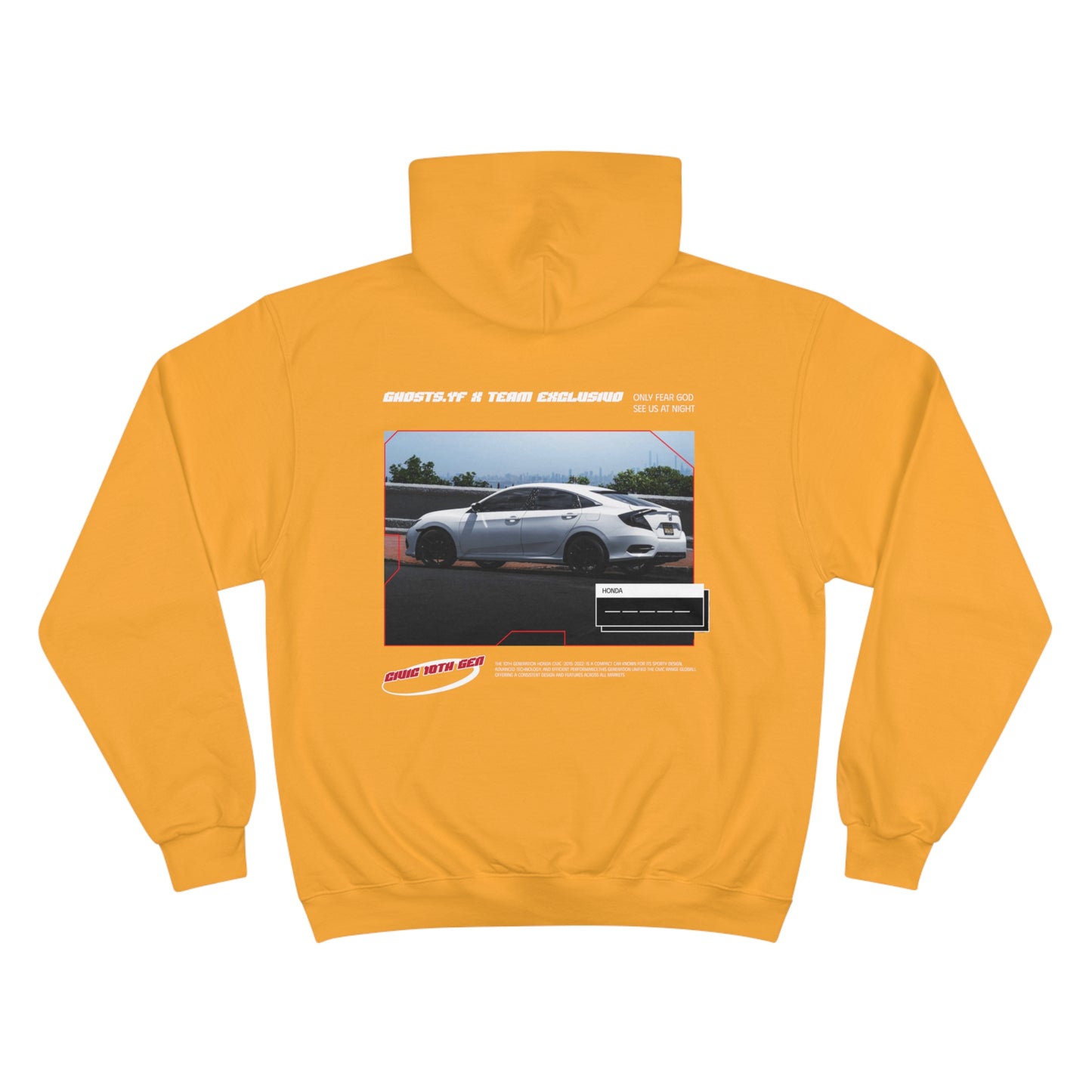 10Th Gen Civic Champion Hoodie