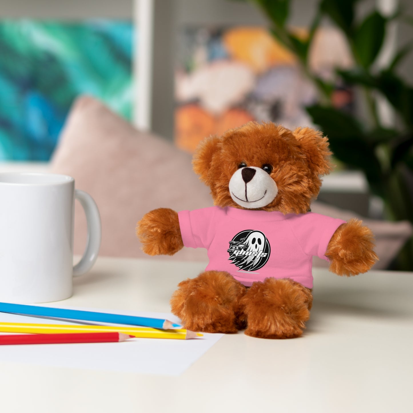 Stuffed Animals with Tee Logo