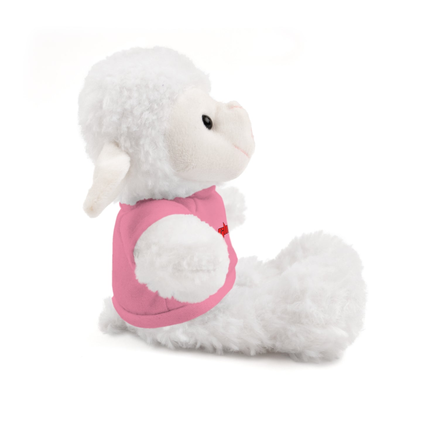 Stuffed Animals with Tee Red Letters