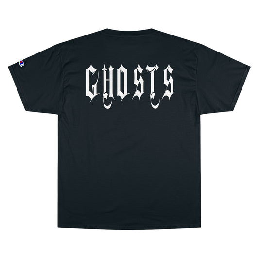 GOTH BACK GHOSTS | Champion T-Shirt