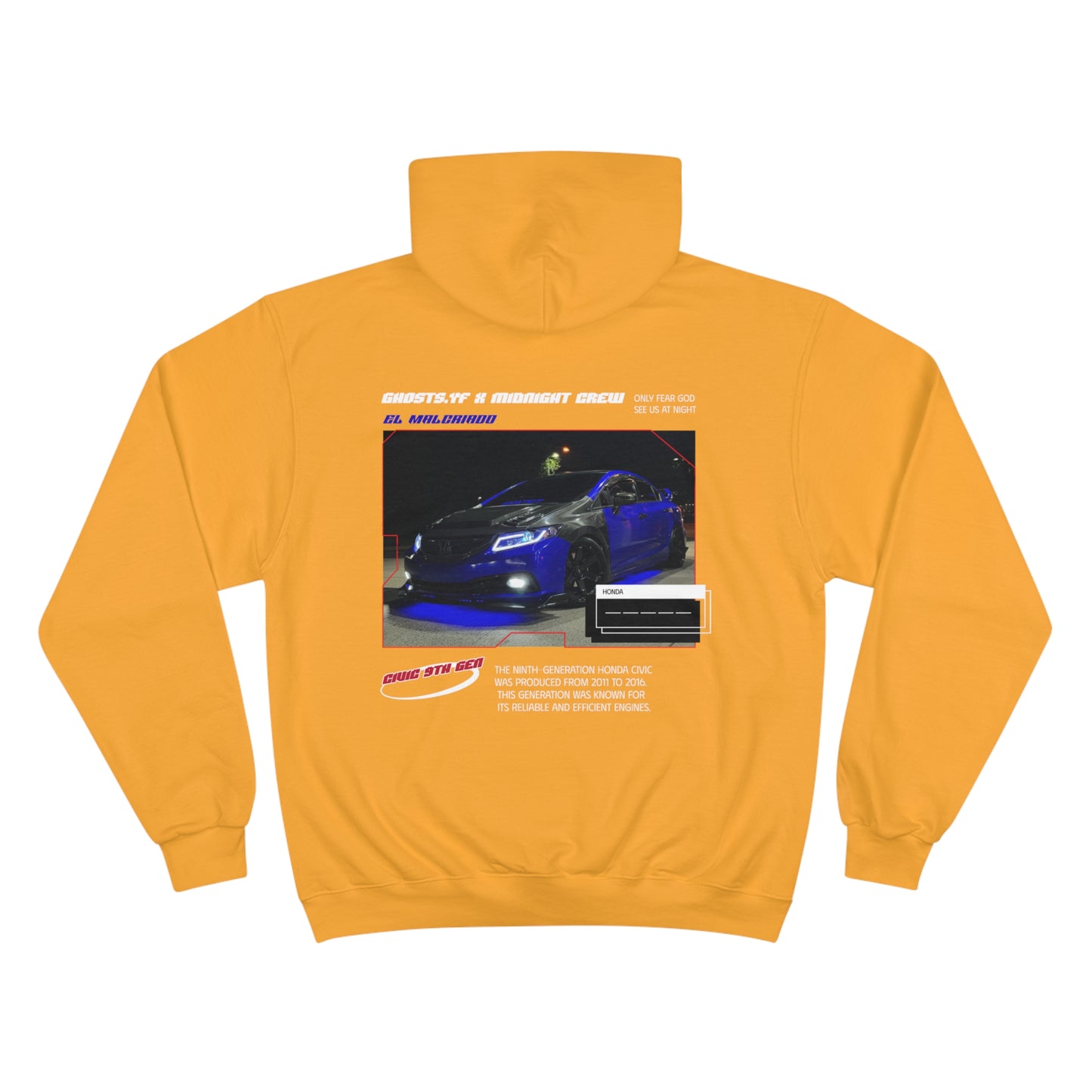 9th Gen civic Champion Hoodie