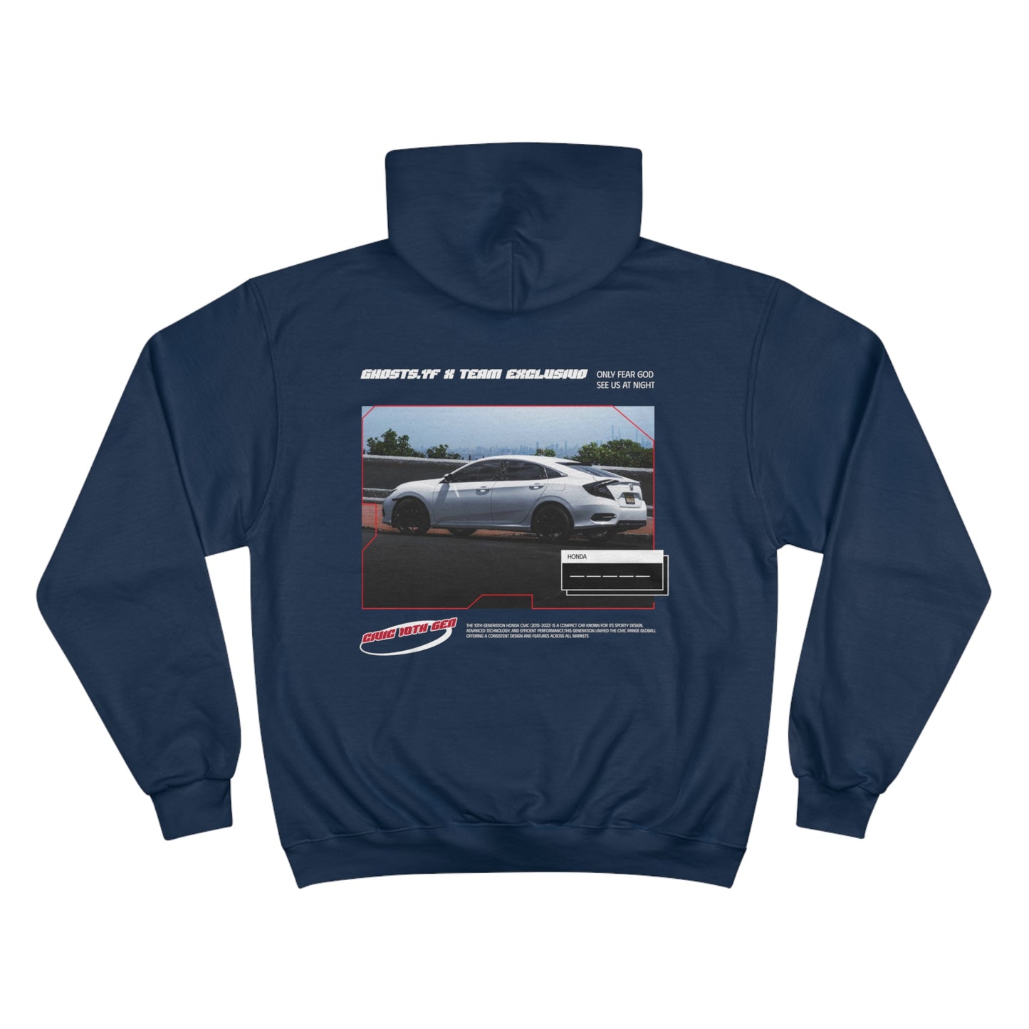 10Th Gen Civic Champion Hoodie