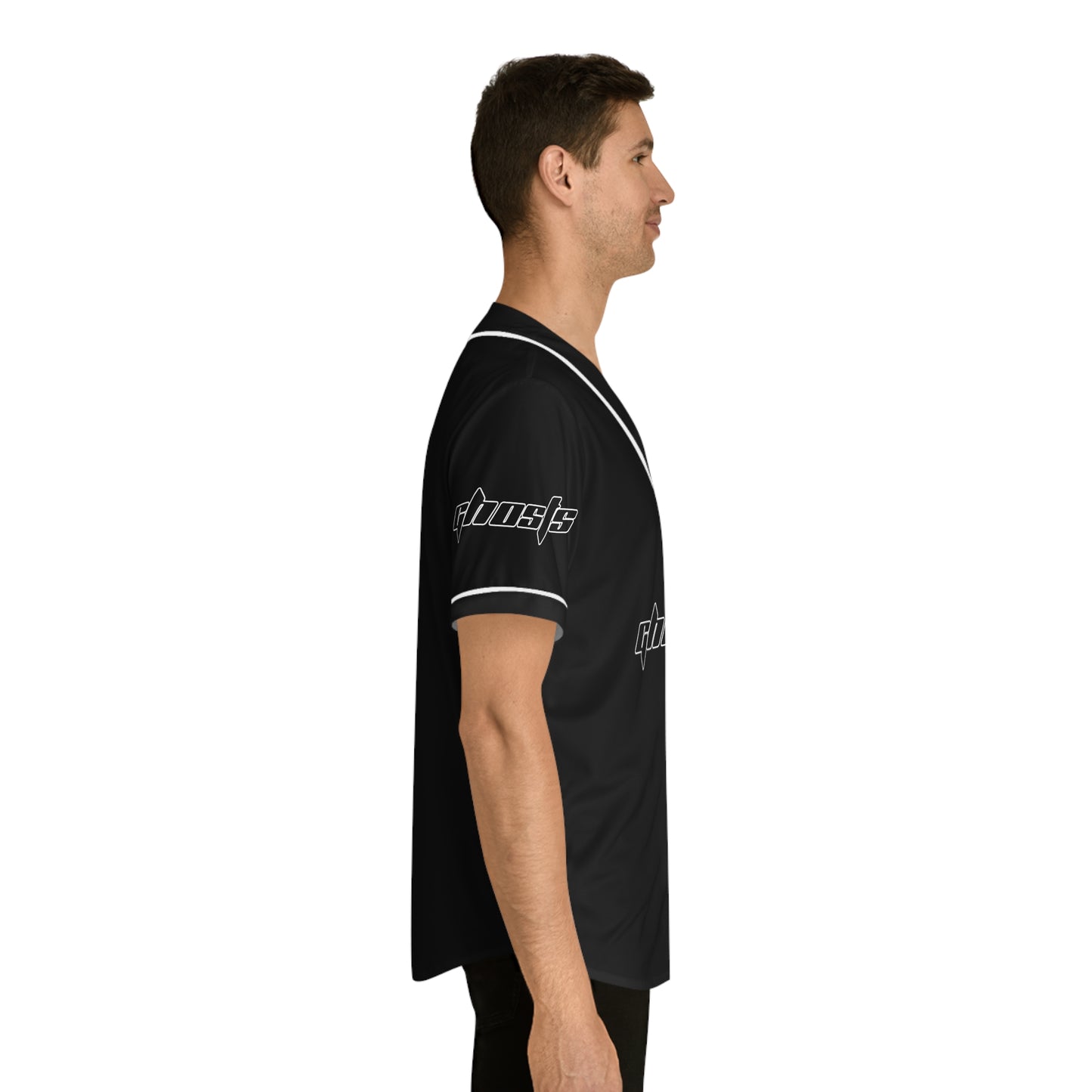 Men's Baseball Jersey Black