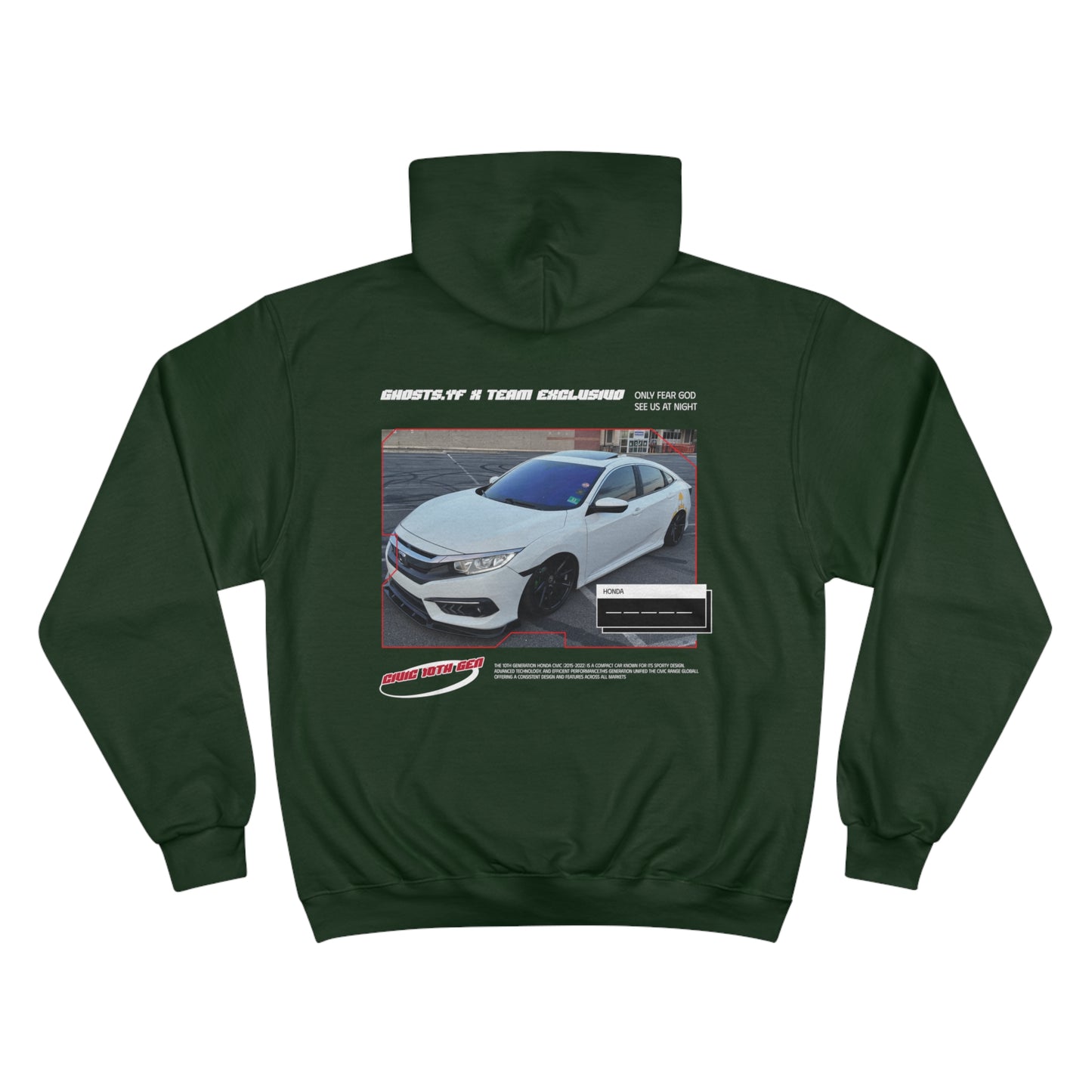 10Th Gen Civic Champion Hoodie