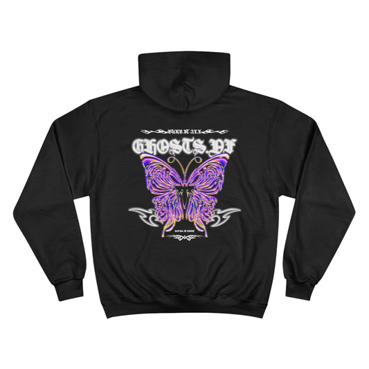 Back design Champion Hoodie