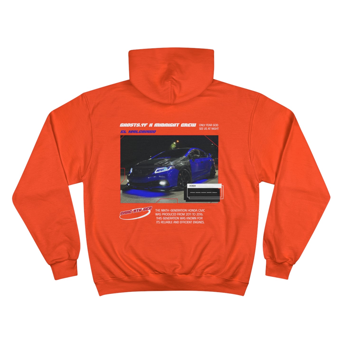 9th Gen civic Champion Hoodie