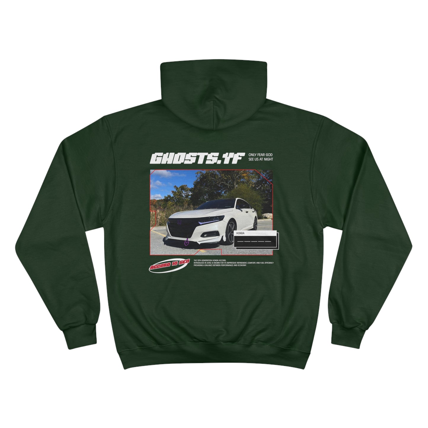 10th Gen Accord Champion Hoodie