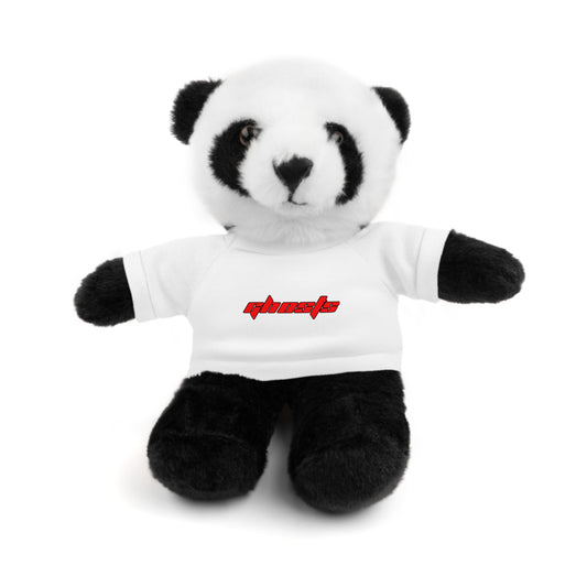 Stuffed Animals with Tee Red Letters