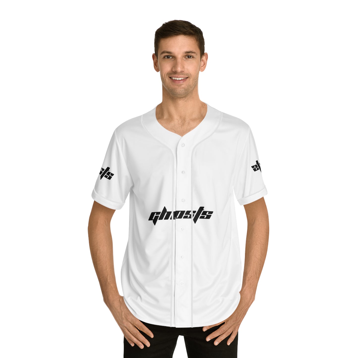 Men's Baseball Jersey White