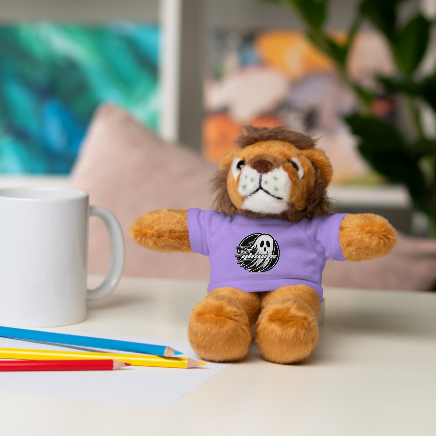 Stuffed Animals with Tee Logo